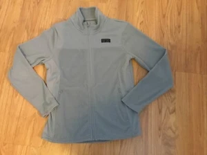 Chaqueta Pullover Suave Reciclable Simply Southern Para Mujer M Gris Bolsillos con Cremallera Completa - Imagen 1 de 7