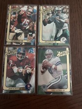 1991 Action Packed 4 HOF QB’s J Montana D Marino J Elway T Alkman