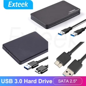 Alloy USB 3.0 Hard Drive Disk 2.5" SATA HDD SSD External Slim Enclosure Case AU - Picture 1 of 19