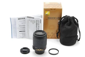 [ MINT in BOX ] Nikon AF-S DX NIKKOR 55-200mm f/4-5.6G ED VR Zoom Lens JAPAN - Picture 1 of 8