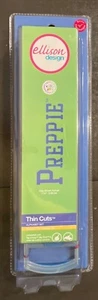 2006 Ellison Design Thin Cuts Preppie Alphabet Set By Scrappy Cat 23391 sizzix - Picture 1 of 5
