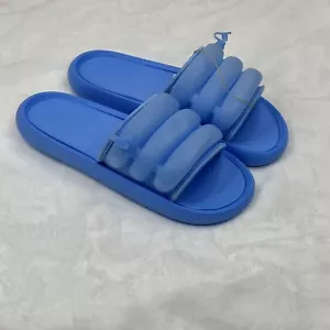 adidas Unisex-Adult Zplaash Slide Sandal Men's 7 Women's 8 Nwob Blue IF8663 - Picture 1 of 5