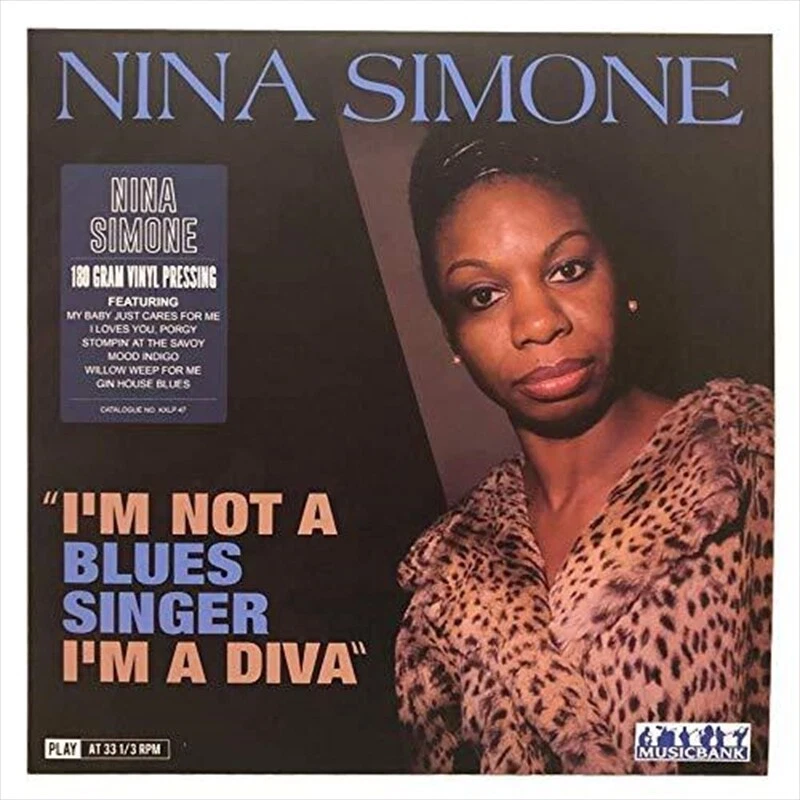 NINA SIMONE - I'm Not A Blues Singer I'm A Diva Vinyl  RECORD : NEW - Image 1 of 1