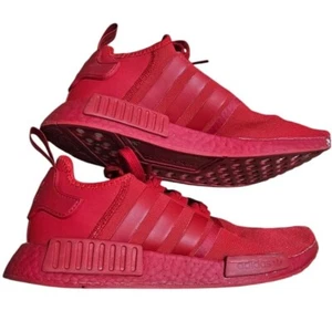 Adidas NMD R1 Triple Red Scarlet Athletic Shoes Mens 11 - Picture 1 of 8