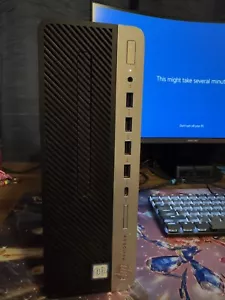 HP ProDesk 600 G3 SFF, Intel Core i5-7500, 8GB RAM, 500GB HDD, Windows 10 - Picture 1 of 8