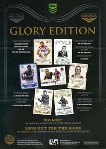 2018 NRL Glory Base Card Team Sets (5 Current & 5 Retired Players) - Picture 1 of 17