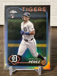 2024 Topps Chrome Update Wenceel Perez Detriot Tigers Refractor RC # USC167 - Picture 1 of 2