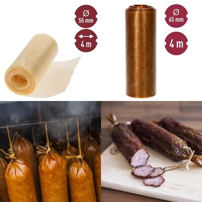 MAGMA Kunstdarm Auswahl Eiweiß- oder Kollagendarm für Hausmacherwurst Qualität