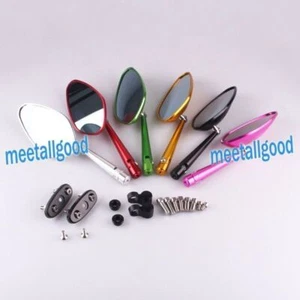 2 x Rearview Side Mirrors For SUZUKI GSXR600 GSXR750 GSXR1000 SV650 S SV1000 S - Bild 1 von 13