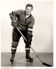 PF21 Original Photo REMI LESAGE 1959-61 JOHNSTOWN JETS EHL ICE HOCKEY LEFT WING
