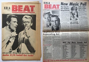 VINTAGE MUSIC KRLA BEAT October 30 1965 Righteous Brothers Shebang Sam the Sham - Picture 1 of 4