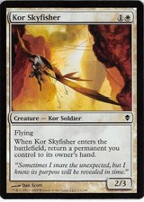 Kor Skyfisher *FOIL Common* Magic MtG x1 Zendikar SP