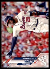2020 Topps Baseball Card Marcell Ozuna Atlanta Braves #537