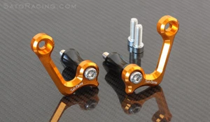 No Stock sATO RACING KTM RC8 / RC8 R RACING HOOKS GOLD - Bild 1 von 5