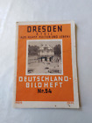 Deutschland Bildheft Nr. 54  DRESDEN 2. TEIL  UNIVERSUM-VERLAG BERLIN 1930er J.