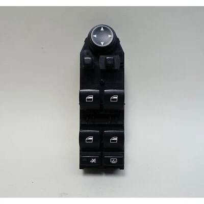 Interruptor de ventana maestra izquierda temprana BMW E60 2004-2007 serie 5 pantalla plegable eléctrica OEM Foto 1 de 4