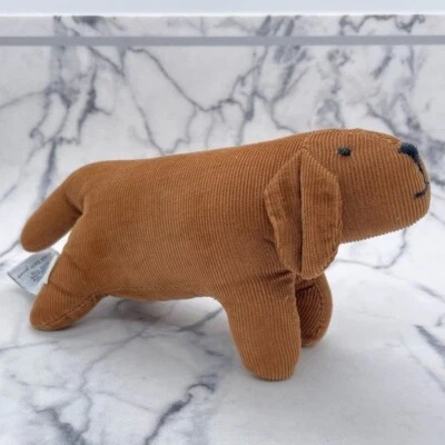 Juguete de pana de peluche Baby Gap Dachshund perro Foto 1 de 4