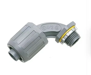 Arlington NMLT907 Connector 90 Degree Non-Metallic 3/4 Push-On (Pack of 3) - Picture 1 of 3