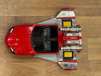 Veículo Vintage Bandai - Power Rangers Turbo Deluxe Lightning Cruiser 1997 Vermelho  - Imagem 1 de 3