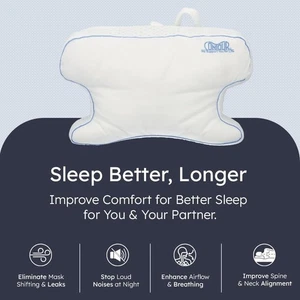 Contour CPAPMax 3-in-1 Adjustable CPAP Comfort Pillow - Picture 1 of 7
