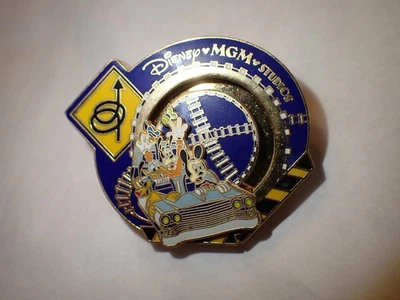 Prendedor giratorio Disney MGM Studios Mickey Goofy Pluto Donald BONITO Foto 1 de 2