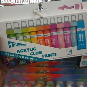 Acryl Glow Paint Set - 12 Farben - Bild 1 von 1