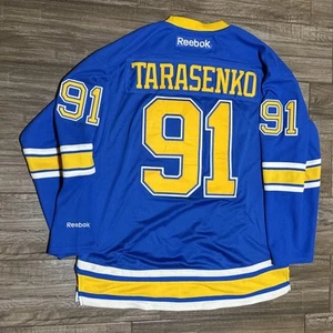Vladimir Tarasenko #91 St. Louis Blues 2017 Winter Classic Reebok Jersey Size XL - Picture 1 of 3