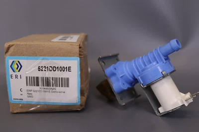 Reemplazo exacto para válvula de entrada solenoide de agua para lavavajillas LG 5221DD1001E Foto 1 de 4