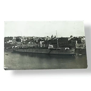 Postal RPPC HMS Begonia? Barco Royal Navy D432 - Imagen 1 de 2