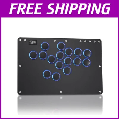 Haute42 T16 Pro V2 All-Button Arcade Stick with Custom RGB & Turbo Functions - Image 1 of 4