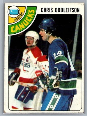 1978-79 Topps #183 Chris Oddleifson - Image 1 of 2
