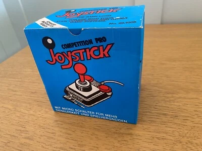 🕹️ VERPACKT 🕹️ PROF Competition Pro Joystick 🕹️ SCHWARZ ROT🕹️ - Bild 1 von 4