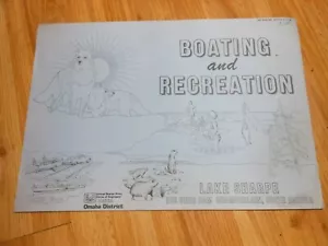 US Army Corps Engineers Boating Recreation Missouri River Lake Sharpe gbo - Picture 1 of 5