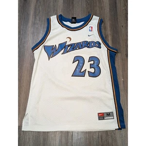 Nike Michael Jordan Washington Wizards NBA Stitched Jersey #23 White M (Fading) - Picture 1 of 5