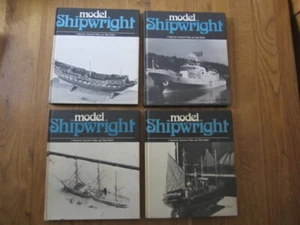 Vintage books set 1973 - 1974 Model Shipwright Volume 2 conway Nos 1 - 4 - Imagen 1 de 1