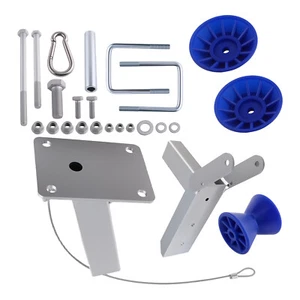 Adjustable Boat Trailer Winch Stand with Roller, Boat Trailer Winch Post - Picture 1 of 12