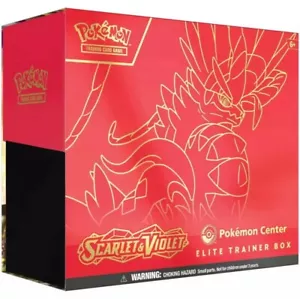 Pokemon TCG: Scarlet & Violet Pokemon Center Elite Trainer Box - Koraidon SEALED - Picture 1 of 2