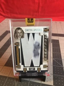2008 Donruss Celebrity Cuts Christina Applegate H-CA Patch Auto Card 24/45 - Picture 1 of 5