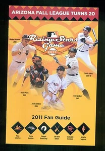2011 AFL Rising Stars Game Fan Guide Program Bryce Harper Mike Trout Arenado - Picture 1 of 4