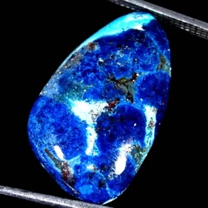 22,95 quilates. Piedra preciosa de cabina de lujo de shattuckite de calidad real 100 % natural 16X26X7 mm - Imagen 1 de 5