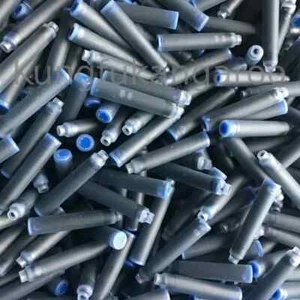 OFERTA - 100 x Recambios Cartuchos de Tinta Pluma Estilográfica Tamaño Euro Estándar - AZUL - Imagen 1 de 3