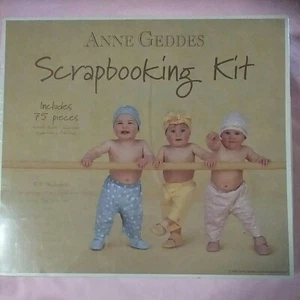 Anne Geddes Scrapbooking Kit - 2005 - 75 pieces Brand New In Plastic. Baby photo - Picture 1 of 9