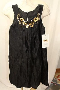 Blush By US Angels Girls Dress Sz 10 NWT Color Black Bling Sequin - Picture 1 of 5