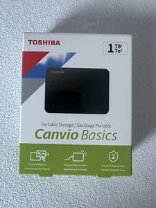 Disco duro externo Toshiba Canvio Basics | Almacenamiento portátil - 1 TB - Imagen 1 de 4