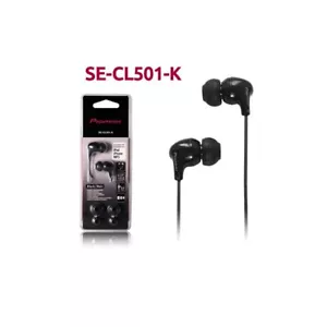 Pioneer SE-CL501-K Cuffie dinamiche nell'orecchio completamente chiuse - Nero - Foto 1 di 2