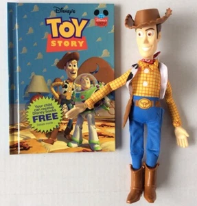 Toy Story Disneys Pixars Hardcover Children’s Book + Woody Plush Doll - Picture 1 of 3