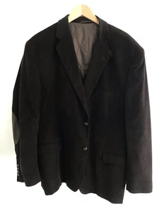 RALPH LAUREN Herren Sportmantel Blazer Cord braun Ellenbogen Patches Gr. 50R Macys - Bild 1 von 8
