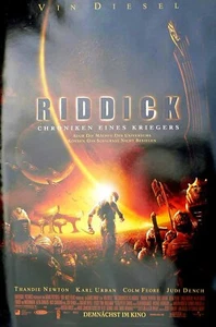 Riddick - Filmplakat 120x80cm gerollt - Picture 1 of 1