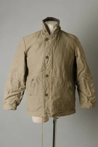 VTG 70'S US Navy N1-2 Civilian Deck Jacket Emar Zipper - Picture 1 of 24