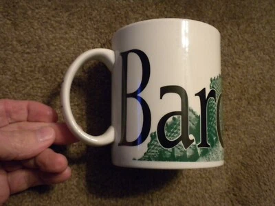 Starbuck's Mug, Barcelona Spain, Excellent Condition, no Chips, Cracks, 4" X 3.5 - Image 1 of 4